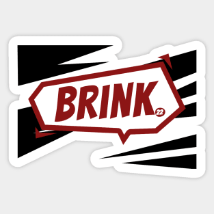 brink. 22. Sticker